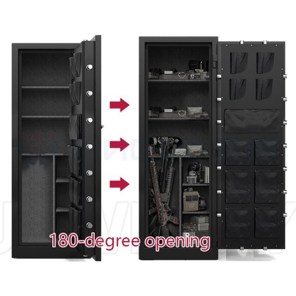 Large Gun Secure Box Gun Safe Box Protect Firearms Fire Resistant Anti Pry Safe Box