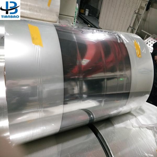 Película de embalaje de doble cara Corona tratada con plata Película CPP metalizada para tamaños personalizados