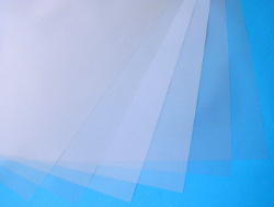 48*64cm Water Based Ink PET Offset Printing Film Chemical Resistance 75mic PET release film