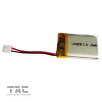 Lithium Ion Batteries Lipo Battery Rechargeable de polymère de LP042030 3.7V 180mAh