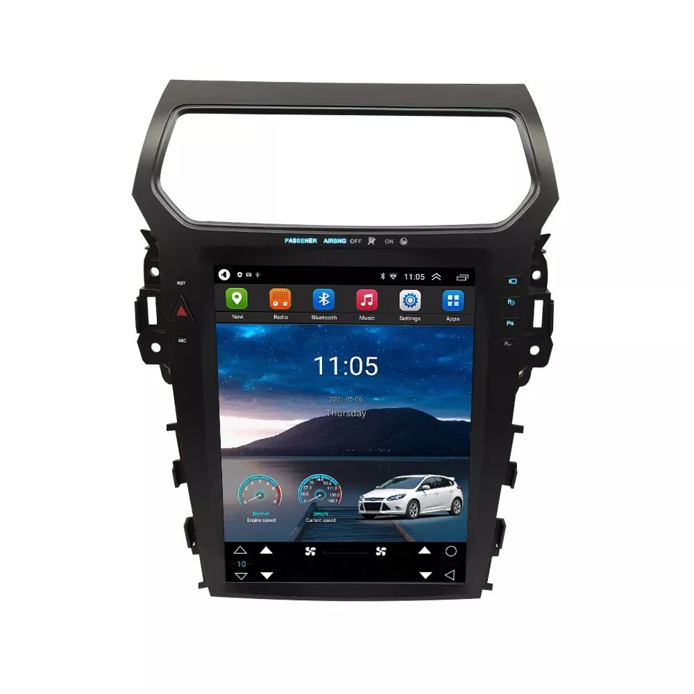 12.1 дюймовое Android автомобильное радио GPS в навигации для Ford Explorer Stereo 2014-2019