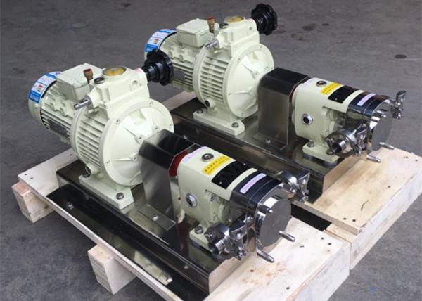 Sanitary Food Grade Pump 220V 60HZ 3 Phase High Viscosity Oil Pump OEM / ODM Available