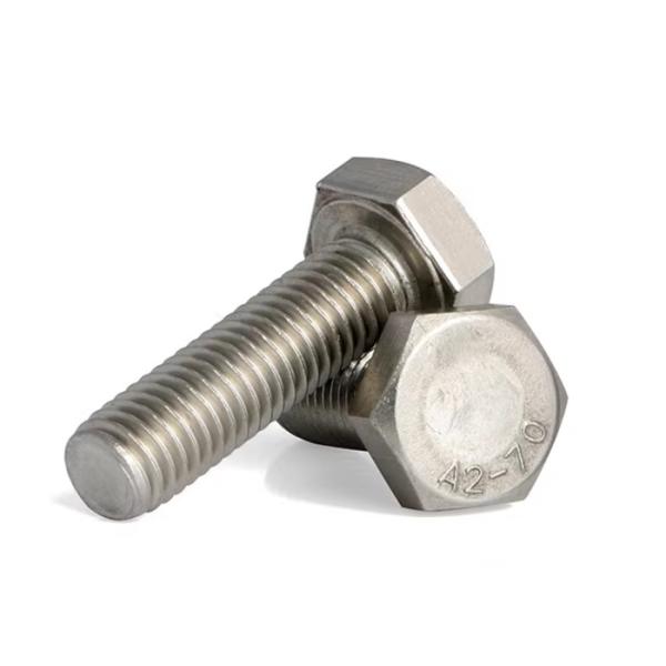 Stainless Steel 17-4 PH Hex Bolts 3/8”-24 and Polished Finish for Aerospace and Military Applications