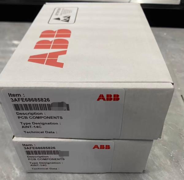 AINT-14C ABB 68685826 PCB COMPONENTS MC INTERFACE BOARD