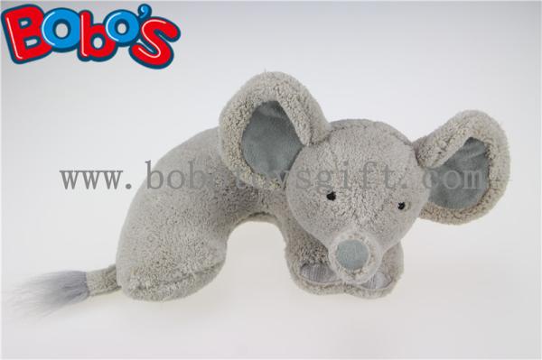 Plush Kids Neck Pillow Stuffed Elephant Travel Buddies Neck Pillow