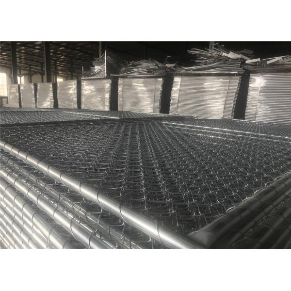 Hot Dipped Galvanized Construction Fencing Panels 1830mm x 3650mm/6'x12' Outer tube 41.2mm HDG 100gram/sqm