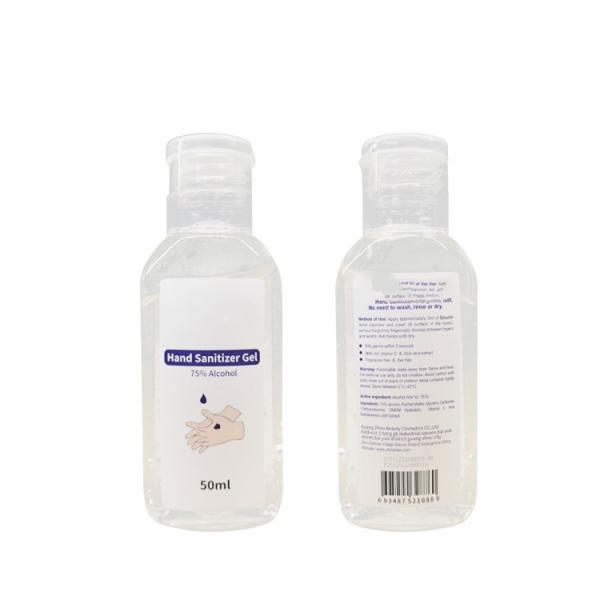 Waterless Hand Sanitiser 75 Alcohol Antiseptic Gel Liquid