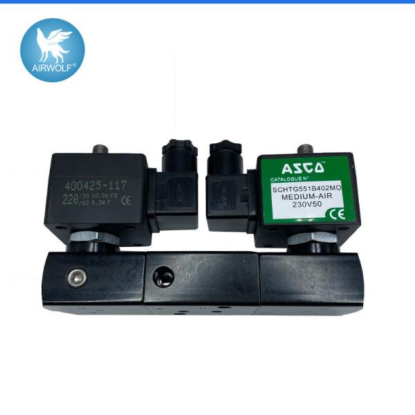 SCHTG551B402MO 1/4 piloto Operated Solenoid Valve do ar de