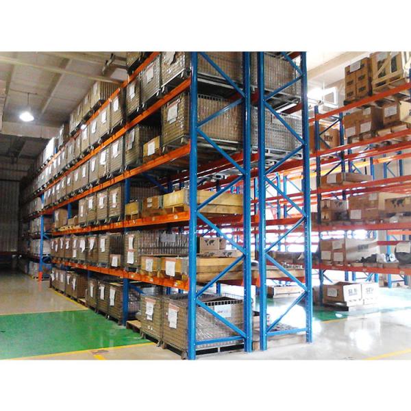 Heavy Duty Metal Cold Storage Pallet Rack Customized Color For Warehouse