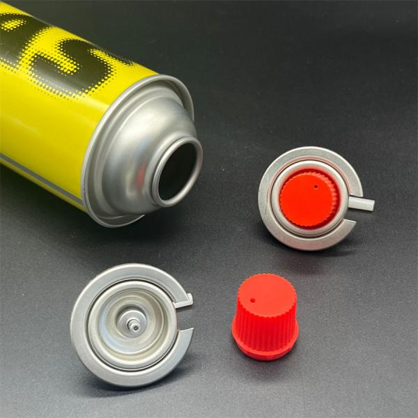 Compact Gas Canister Valve for Portable Butane Heaters and Camping Gear | Leak-Free Design
