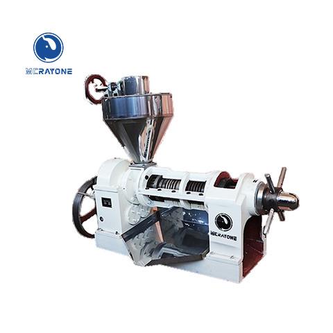 Sesame Nut Grains Electric Oil Press Machine ZX125 210-300kg/h High Oil Output Rate