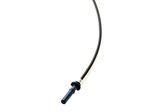 1M HFBR Plastic Optic Fiber cable , Optical Network Cable Black