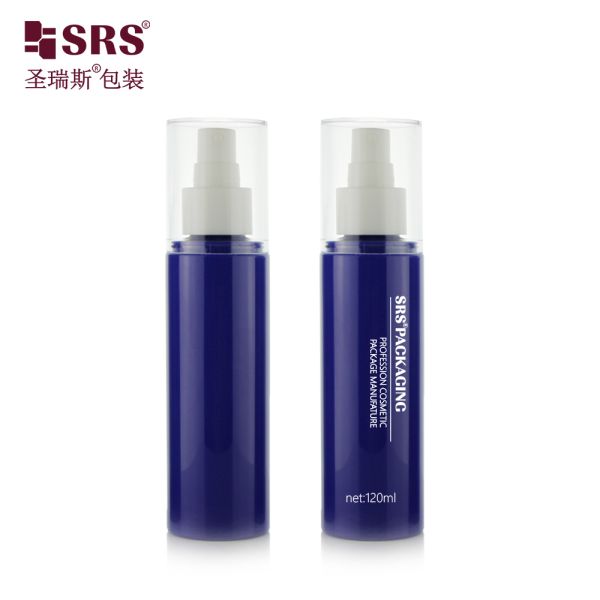 T120D42N24 120ml PET Plastic Spray Pump Bottle For Fragrance Mist No Leakage Customization Color Logo