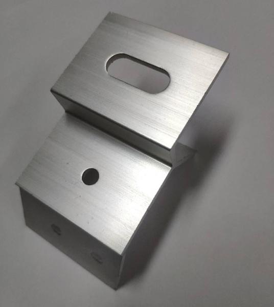 6005 - T5 Silver Anodized Aluminum Profiles , Aluminium Frame Profile Roof Solar Mounting