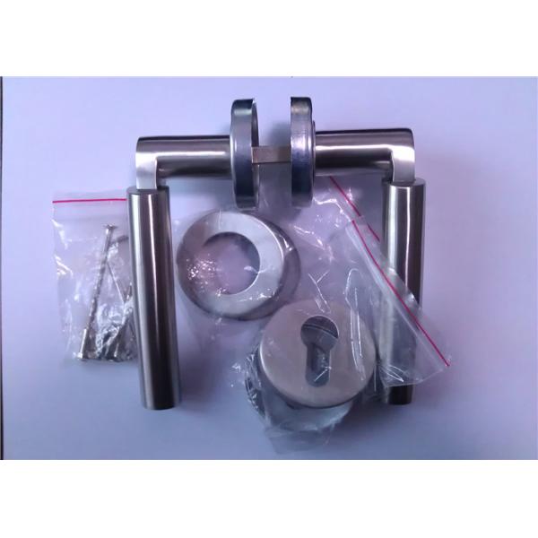 Casting Solid Stainless Steel Door Handles Metal Door Security Door Handle