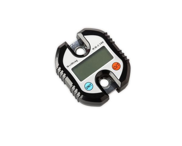 150 kg/50g LCD Portable Bagage de pêche portatif en acier inoxydable Pesant numérique Balance de grue suspendue Noir 48*29.5*38.5cm