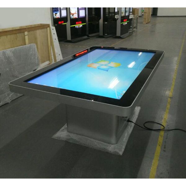 75 inch Intelligent Interactive Multi-touch Table Object Recognition Platform Multi-touch Interactive Software