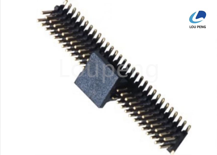 Insulation Resistance 1000M Ohms Min Single Row Pin Connector Connector for Electrical Connections in Automation Equipment