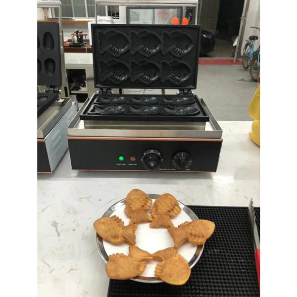 Eletrônico 6pcs Stick Corn Hotdog Waffle Maker Perfeito para máquina de lanche comercial