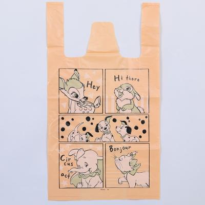 Custom T Shirt Bags Lightweight Leakproof Plastic T Shirt Packaging Pouch 15x25cm