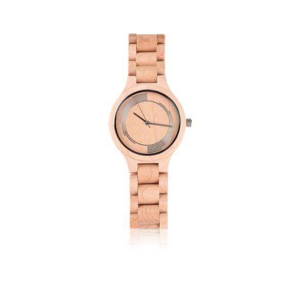 Дозор кварца клена движения Японии деревянный водостойкий для подарков рождества