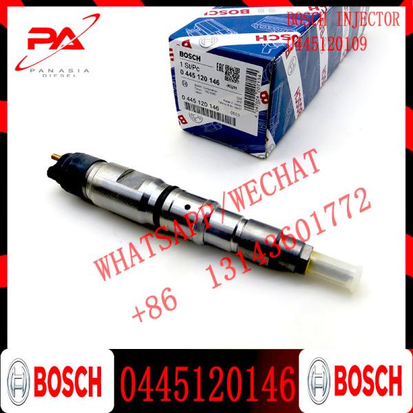 Новый дизельный топливный инжектор Common Rail в сборе 0445120146 65,10401-7006 65104017006 для двигателя DOOSAN DV11 EURO4