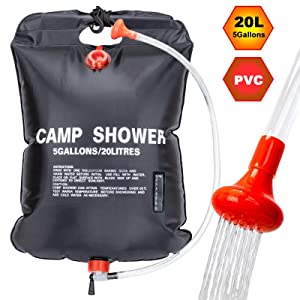 Portable Shower Bag, Travel Wash Kit, Camping Accessory, Outdoor Travel Camping Hiking, Pump, Sprayer