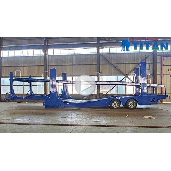 TITAN Open 2 Axle Car Hauler Trailer for Sale