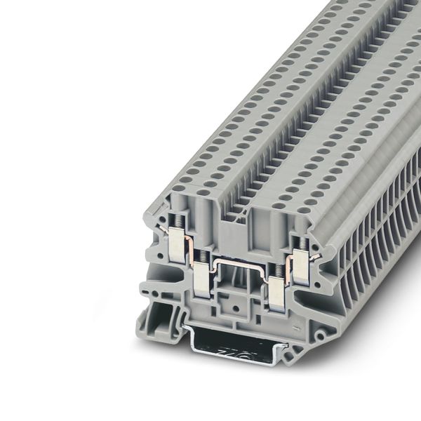 Phoenix Contact Spring Terminal Blocks Connector 3044542 UT 2,5-QUATTRO - Feed-through terminal block
