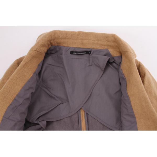 57% Cotton 43% Lana Beige Woman Casual Blazer Size 34 To 48