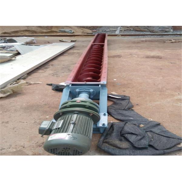 Лезвия тангажа двойника 3Kw транспортера винта 159mm гравия песка горизонтальные спиральные