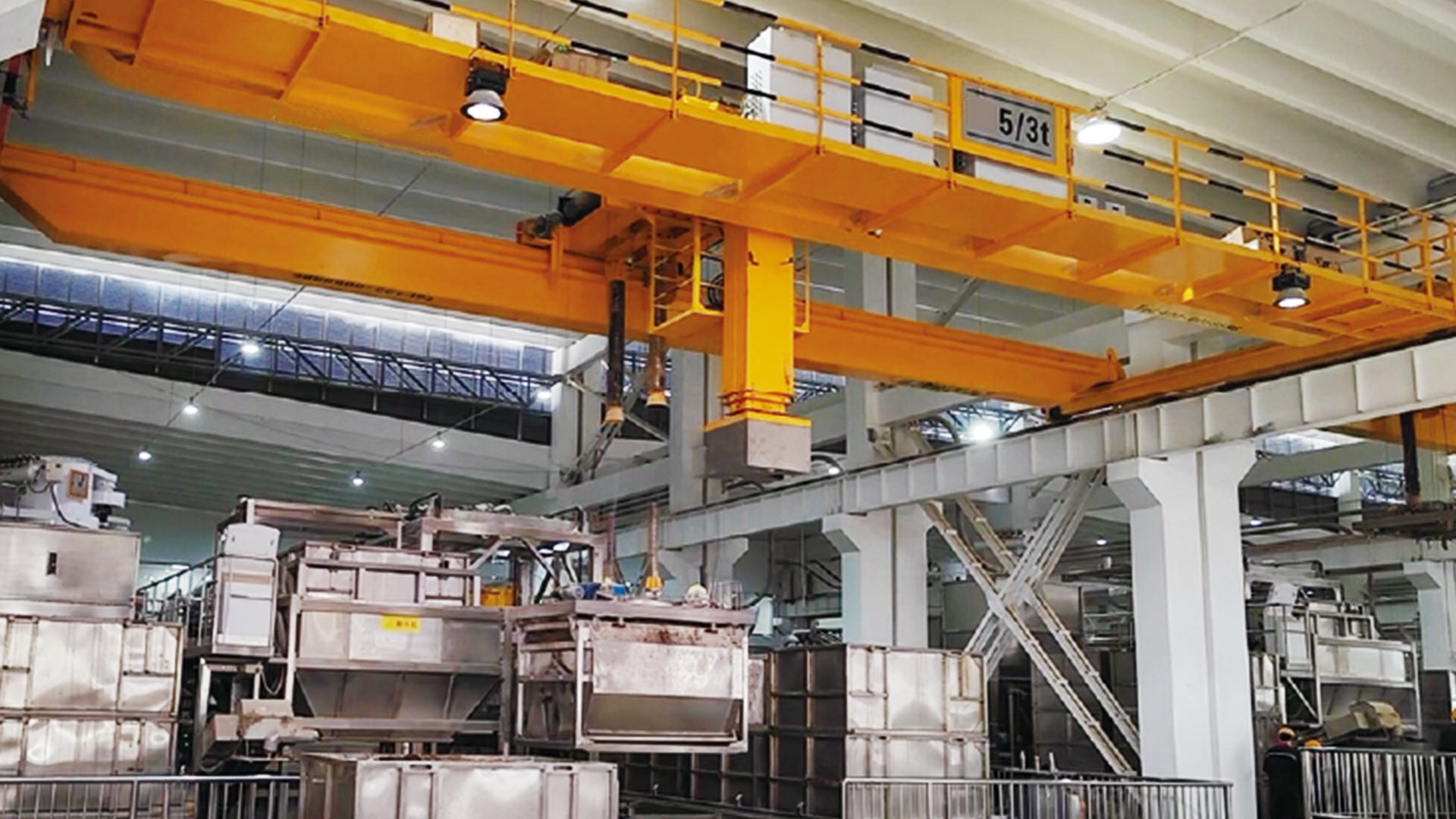 Durable Multifunctional Electrolytic Copper Overhead Crane for Smelting & Electrorefining Workshop