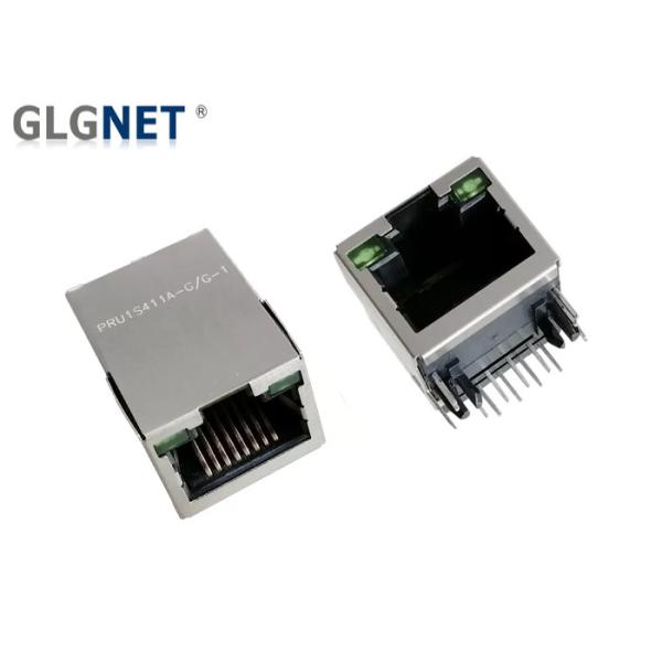 Ethernet Router Connector RJ45 Modular Jack 10 / 100 Through Hole Mounting Type