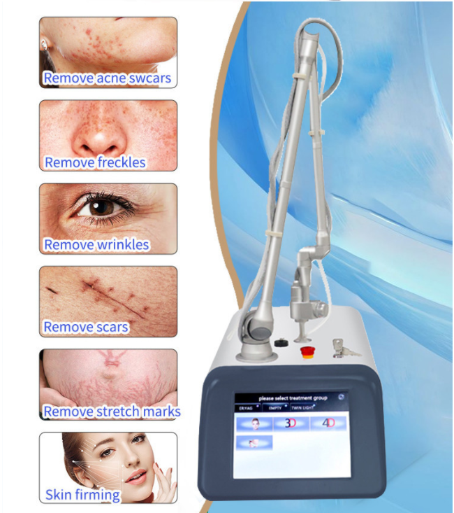 30W Fractional Co2 Laser Machine For Acne Scars Wrinkle Reduction
