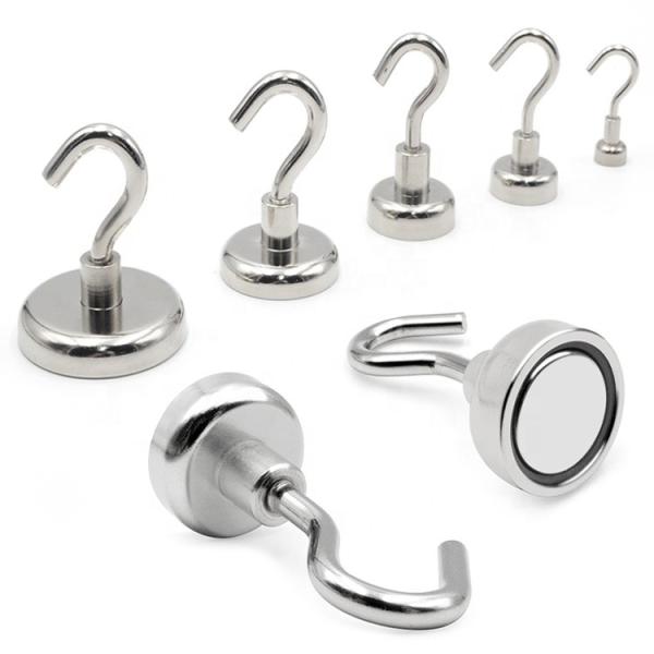 Strong Decorative Neodymium Hook Magnet Heavy Duty Industrial