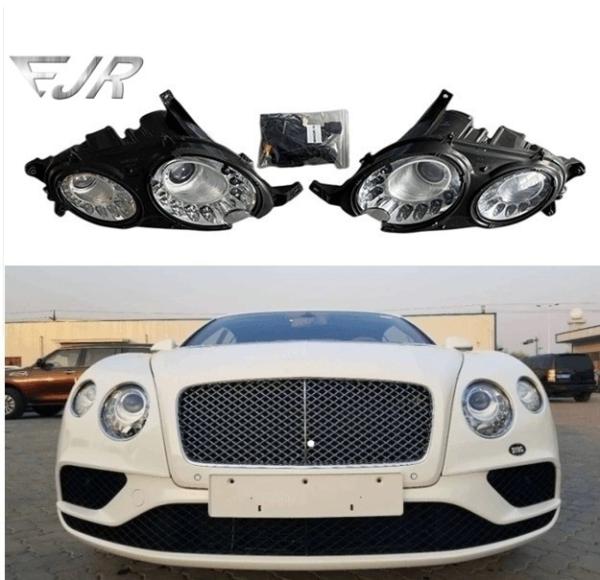 Bentley Continental GT LED Headlights 3W1941015BE 3W1941016BE