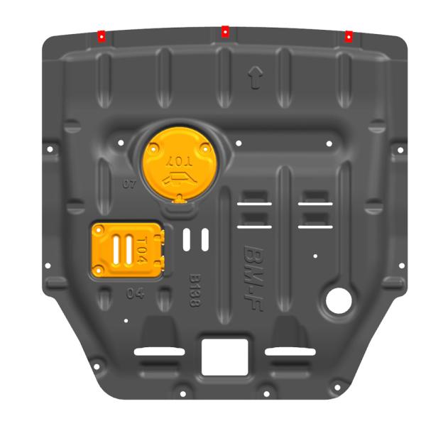 BMW Car Fitment Automotive Parts Accessories Aluminum Alloy Skid Plate Engine Guard