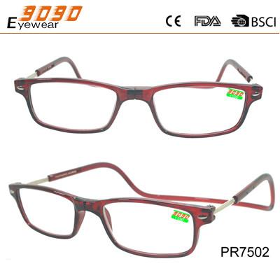 Fashion Magnetic Glasses hanging neck Front magnetic Reading glasses