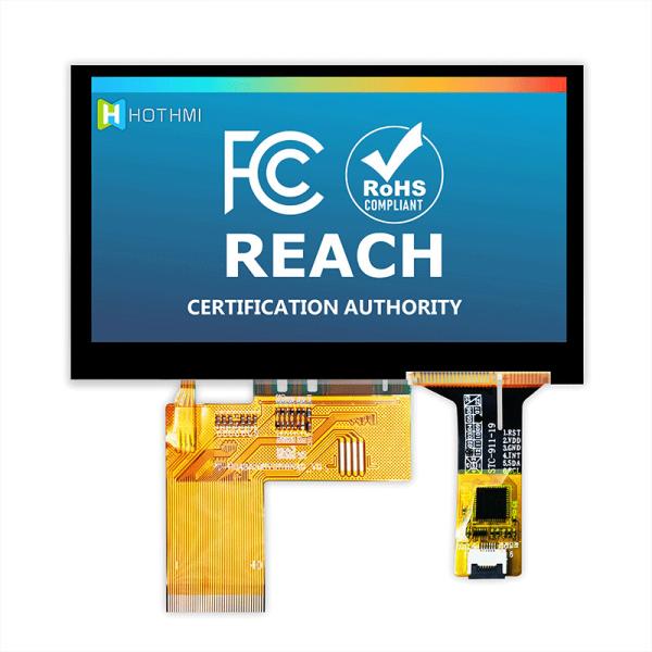 800x480 4,3 монитор Pcap модуля экрана касания модуля дисплея дюйма TFT LCD емкостный