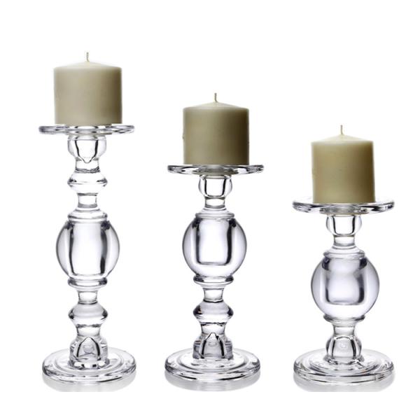 Classic Lead Free Crystal Candle Holder Party Decoration