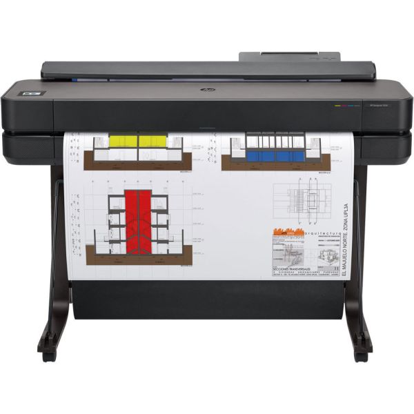 H P T630/T650 Engineering Plotter Printer 36-Inch A0 24-Inch A1 Large Format Color Inkjet Plotter Wireless Network Connection
