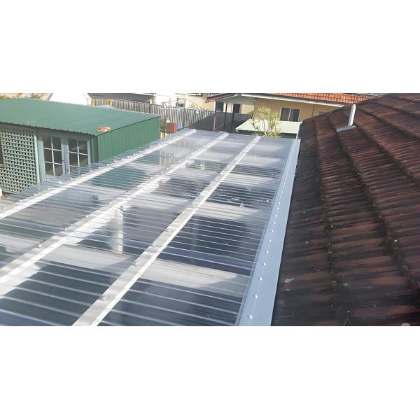 Corrugated Polycarbonate Roof Panel Lightweight Durable UV-Resistant For Residential Commercial Roofing Solutions