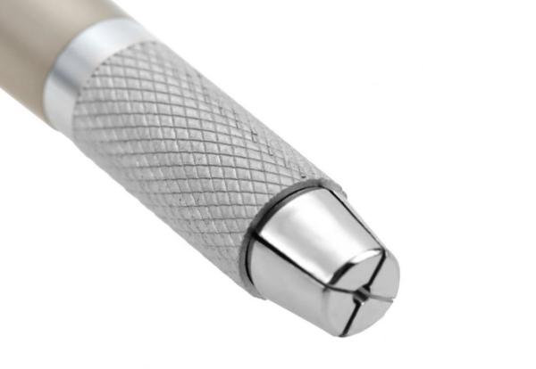 14*0.8cm Aluminum Alloy Disposable Double End Eyebrow Tattoo Pen
