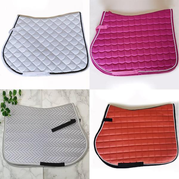 Horse Equestrian Glitter Dressage Full Saddle Pad Quick Dry STC