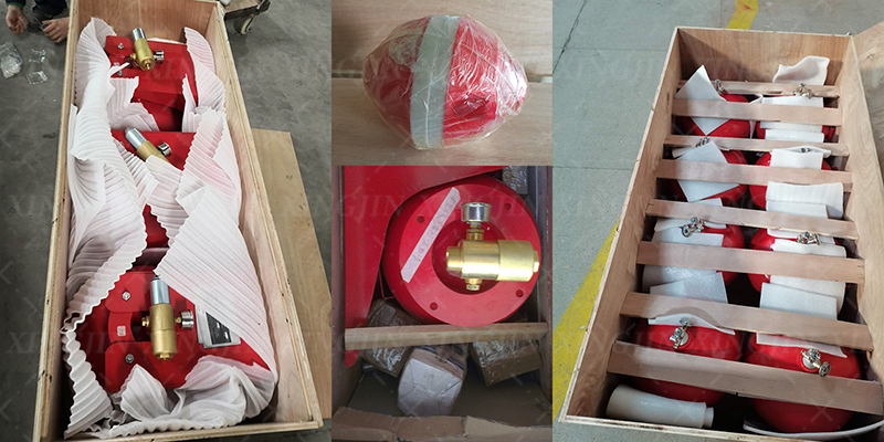 Compact FM200 Hanging Fire System - Automatic Inert Gas Suppression for Electrical Rooms