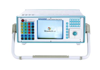 teste K1066i ajustado do relé de proteção de 250V/2A Poleless com painel LCD