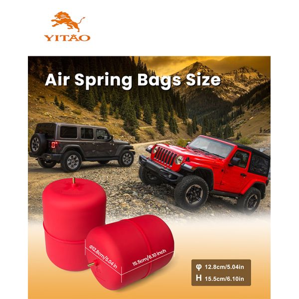 Air Spring Suspension Kit 60829 Fits 2018-2024 Jeep Wrangler JL