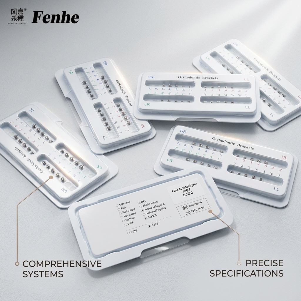 Ultra-low Passive Friction Dental Brackets with High-Grade Stainless Steel and MBT System Prescription