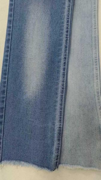 Peso medio 9.8oz No elástico Indigo oscuro con ancho completo 178-180cm construcción 10*10/20 Tejido de denim JSD3374 para jeans