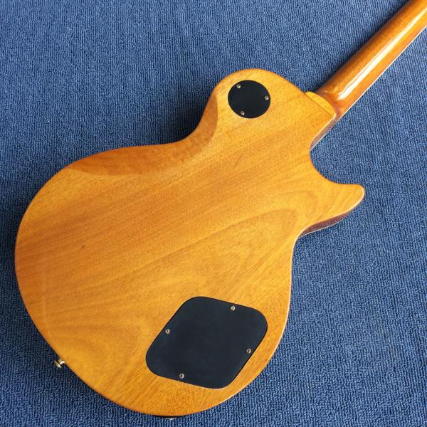 Custom Flamed Maple Top 3 Pickups Left Handed Electric Guitar